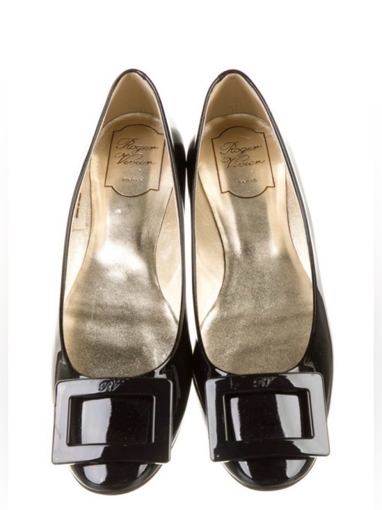 Roger Vivier Shoes - Roger Vivier Patent Leather Baller Flats US 8.5/ EU39